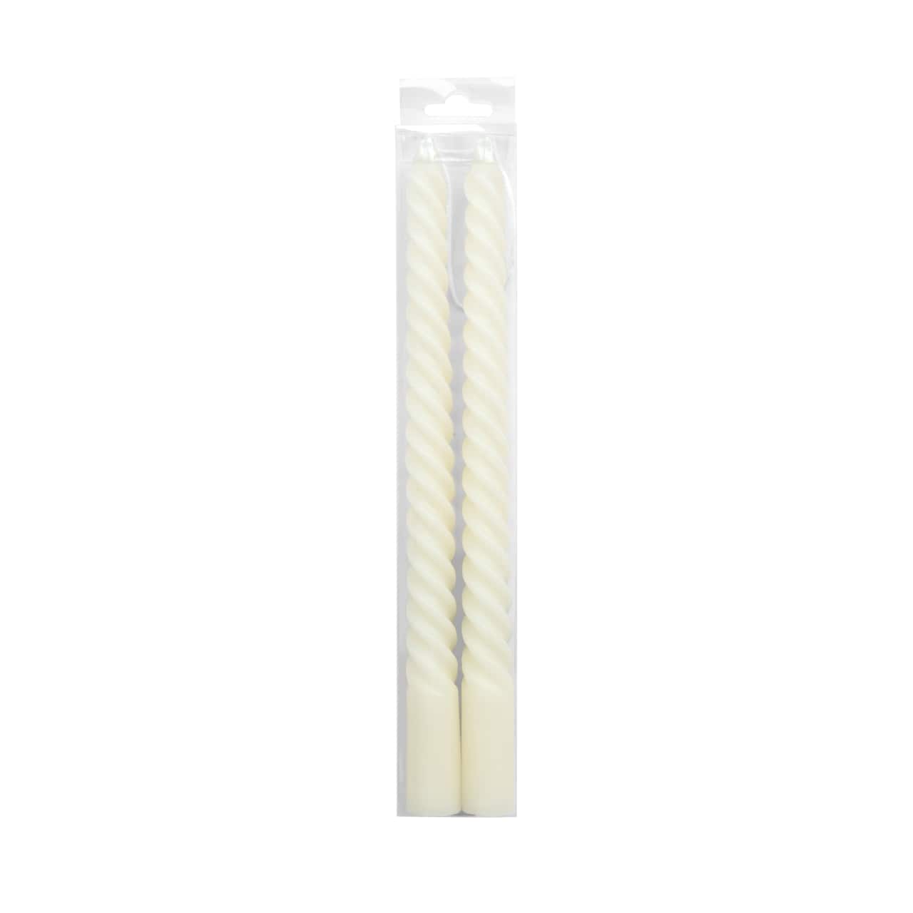 12 Packs: 2 ct. (24 total) 10" Twist Taper Candles by Ashland®